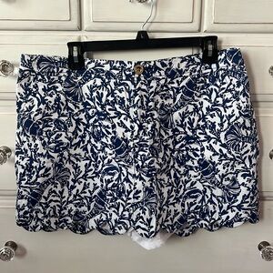 Lilly Pulitzer scalloped skort
